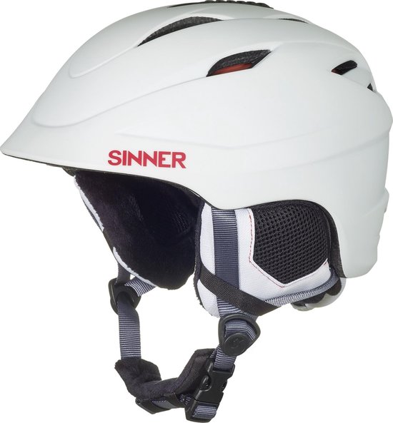 Sinner Gallix II - Casque de ski - Adultes - 59-60 cm / Taille L - Wit |  bol.com