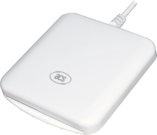 Lecteur de cartes à puce et cartes d'identité électroniques Zetes ACR38 -  USB - Blanc | bol.com