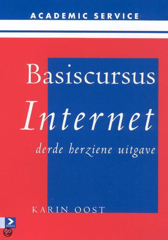 Cover van het boek 'Basiscursus Internet'