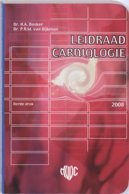 Cover van het boek 'Leidraad Cardiologie / druk 3'