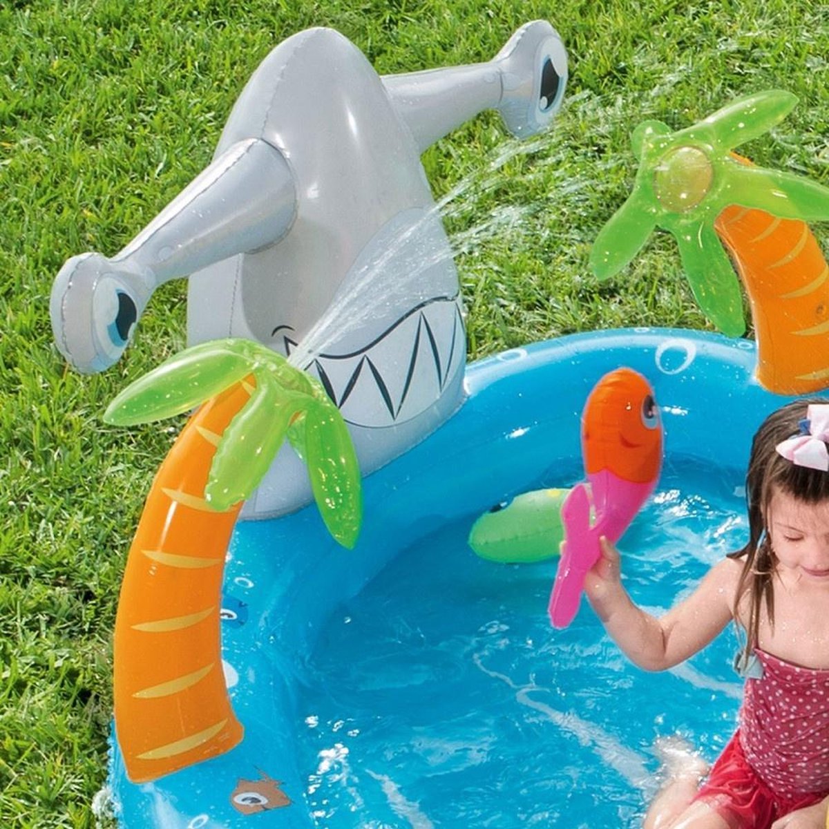 Bestway Speelzwembad Zeedieren - 280x257x87cm — afbeelding 4
