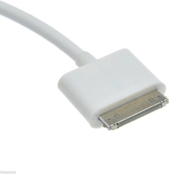 VGA connector voor iPad 3, iPhone 4 S adapter - aansluiting voor beamer, | bol.com