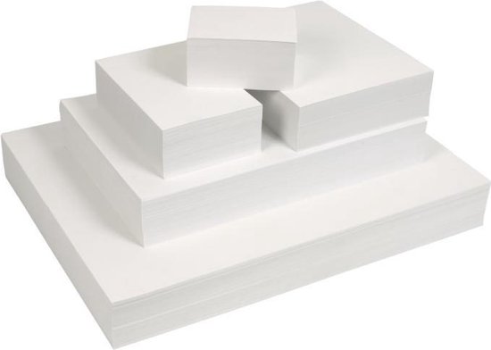 Tekenpapier | Gebroken Wit | Radeervast | 160 Grams | Pak à 250 Vel 25 X 325 Cm