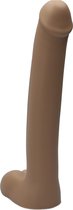 Ylva & Dite - Hyperion - XXL Siliconen dildo met balzak - Made in Holland - beige Cappuccino