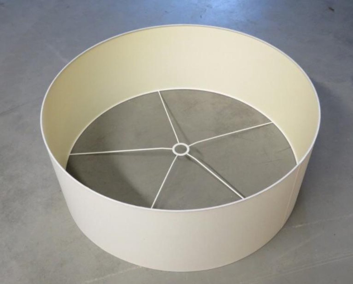 Lampenkap rond - diameter 80cm - Wit | bol.com