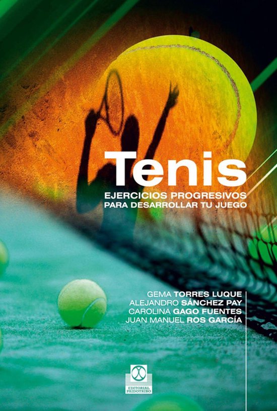 Tenis. Ejercicios progresivos para desarrollar tu juego - cover