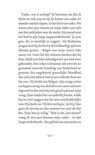 Pagina met tekst over de Eerste Wereldoorlog, de schaamte en de vraag "Vader, wat is oorlog?"
