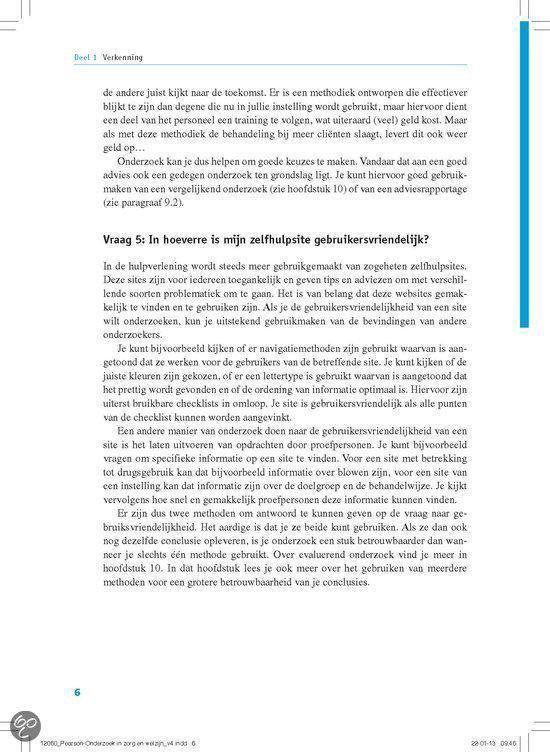 Onderzoek in zorg en welzijn