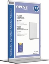 Kaarthouder T-standaard OPUS 2 A5 acryl
