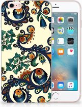 Geschikt voor iPhone 6 | 6S Backcover Design Barok Flower