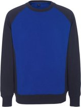 Mascot sweatshirt - Witten - korenblauw / marine - maat S - 50570-962-11010