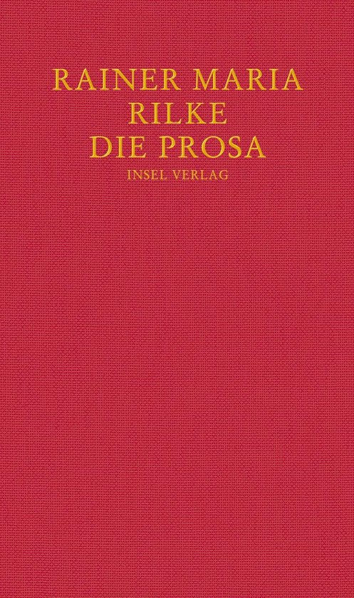 Die Prosa - cover