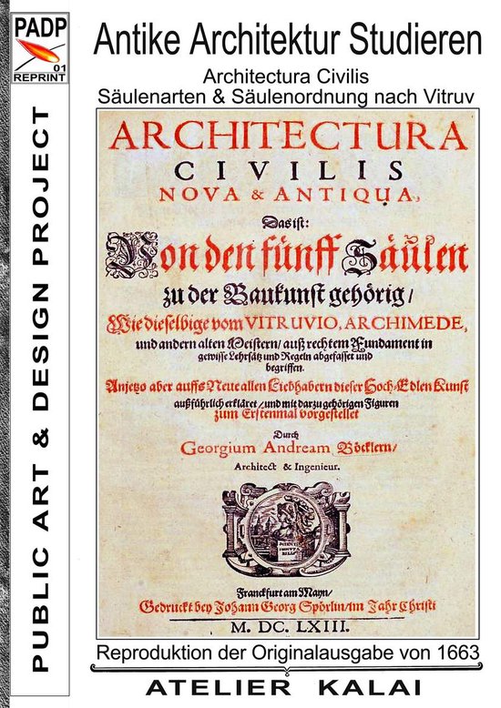 PADP Architektur Buch Klassiker 1 - PADP-Reprint 1: Antike A ... - cover