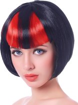 STYLER - Korte duivel pruik voor dames Halloween - Pruiken