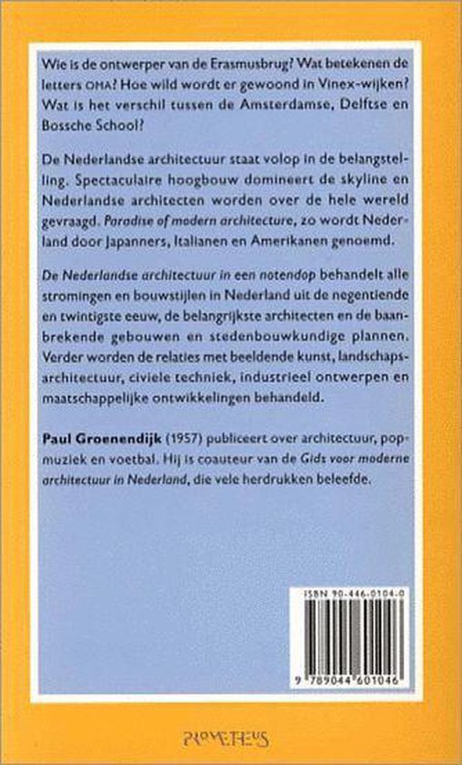 Nederlandse Architectuur In Een Notendop