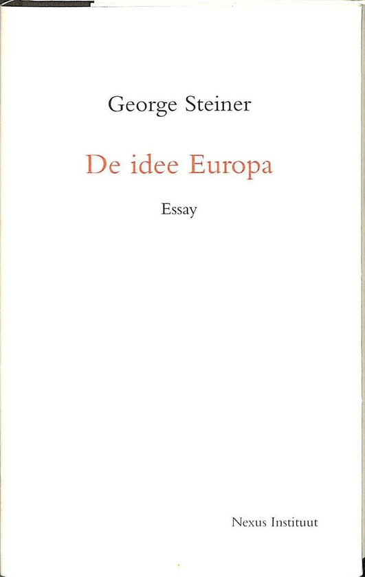 De idee Europa
