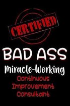 Certified Bad Ass Miracle-Working Continuous Improvement Consultant