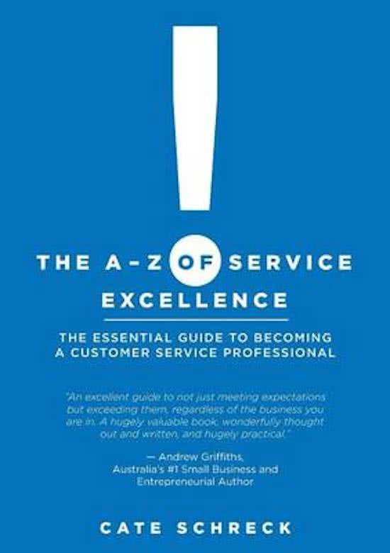 The A-Z of Service Excellence - cover
