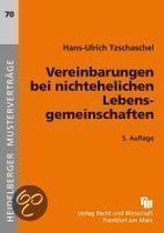 Vereinbarungen Bei Nichtehelichen Lebensgemeinschaften