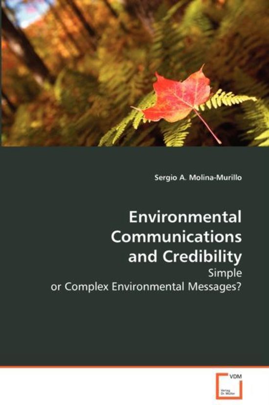 Environmental Communications and Credibility - cover