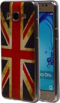 Britse Vlag TPU Cover Case voor Samsung Galaxy On5 Hoesje