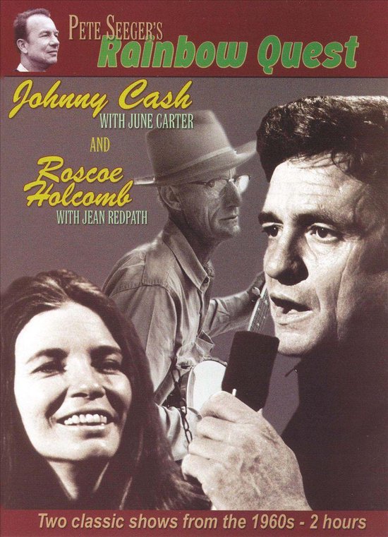 Cover van de film 'Johnny Cash & Roscoe - Peter Seeger's Rainbow'