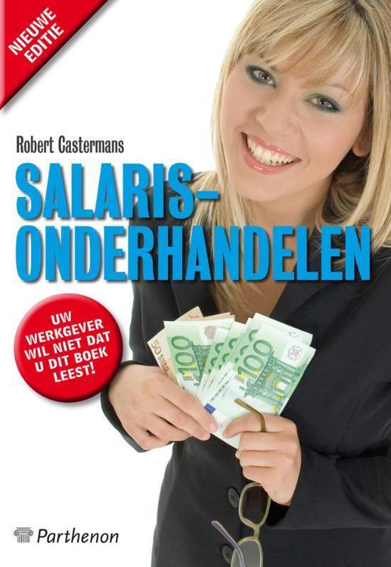 Cover van het boek 'Salarisonderhandelen' van R. Castermans