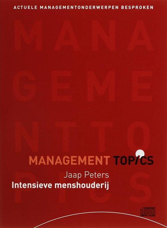 Cover van het boek 'Management topics / Intensieve menshouderij' van J. Peters