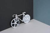 Pizzasnijder 'The Fixie' (wit marmer) - DOIY