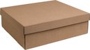 Luxe doos met deksel karton NATUREL 40x30x12cm (35 stuks)