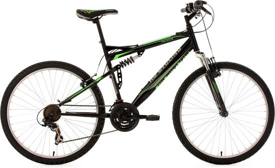 Ks Cycling Fiets 26 inch fully-mountainbike Paladin zwart - 51 cm | bol.com