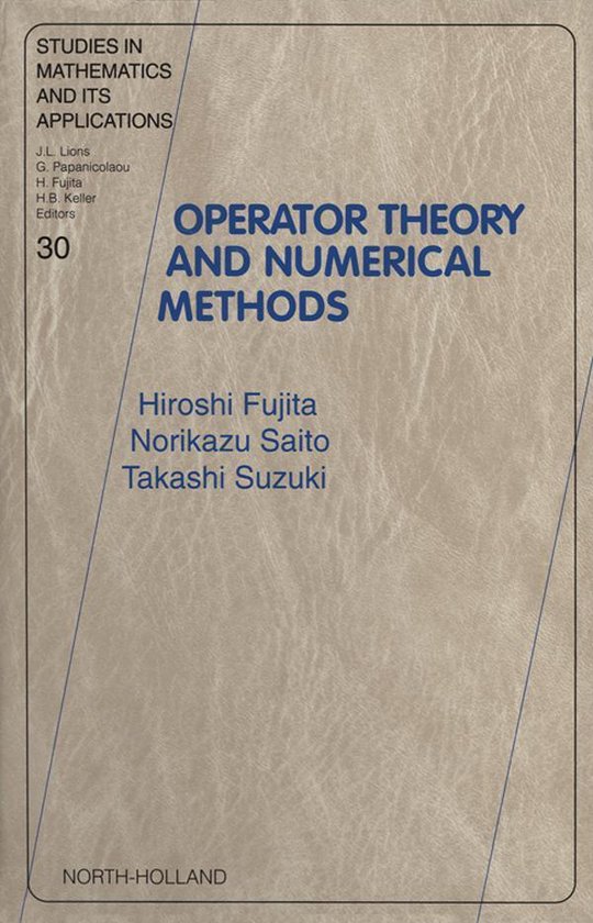 Operator Theory and Numerical Methods - cover