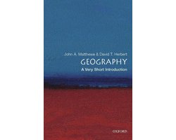Omslag van Very Short Introductions - Geography