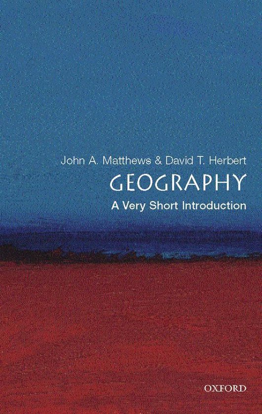 Very Short Introductions - Geography - cover