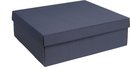 Luxe doos met deksel karton DONKERBLAUW 45x40x14cm (35 stuks)