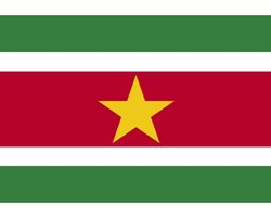 Vlag Suriname 90 x 150 cm