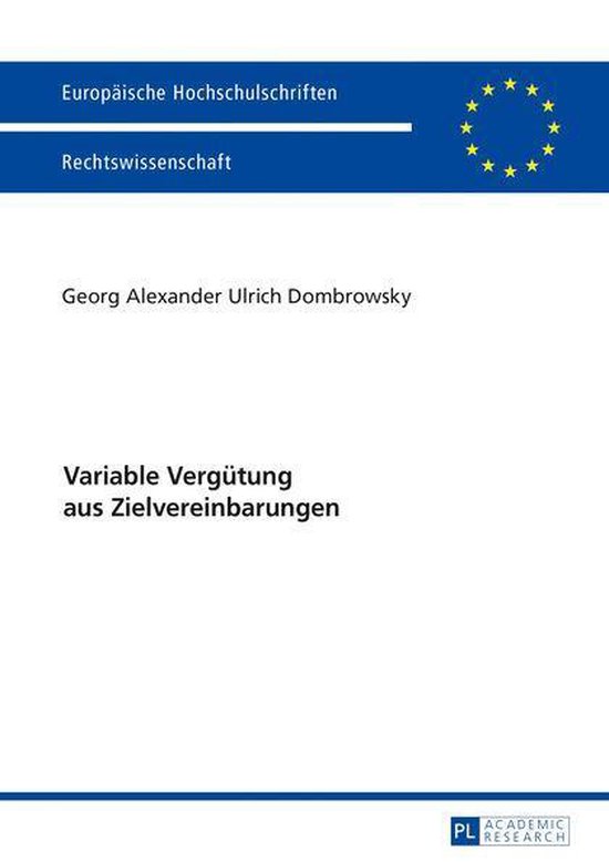Europaeische Hochschulschriften Recht 5884 - Variable Vergue ... - cover