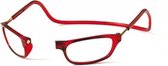 Clic Leesbril rood +3.0