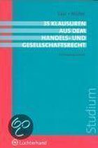 35 Klausuren aus dem Handels- und Gesellschaftsrecht