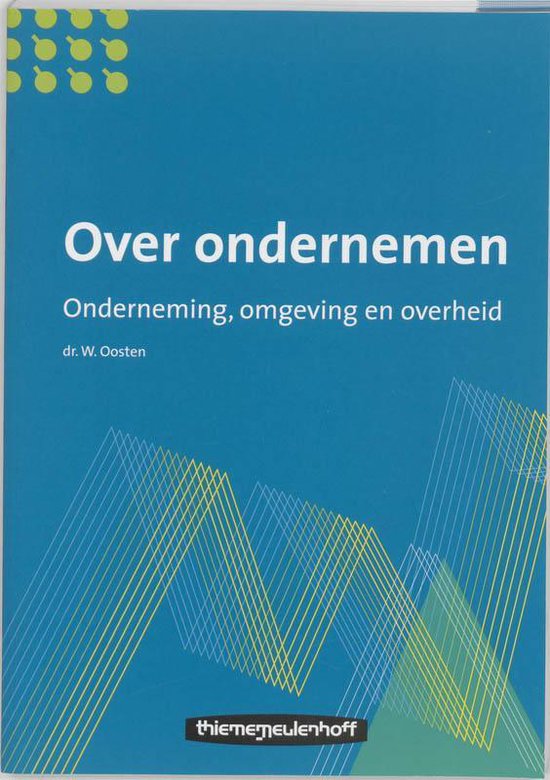 Cover van het boek 'Over ondernemen / druk 1' van Wouter-Jan Oosten