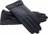 iMoshion Leren Handschoenen met Touchscreen - Maat M - Zwart