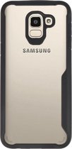 Grijs Focus Transparant Hard Cases Samsung Galaxy J4