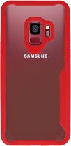 Rood Focus Transparant Hard Cases voor Samsung Galaxy S9