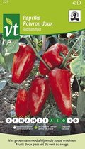 Paprika Jubilandska - Zoete paprika met halflange vruchten
