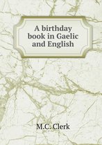 A birthday book in Gaelic and English