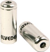 Elvedes kabelhoedje 5mm sealed zilver (50x) alum. ELV2012001