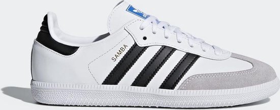 adidas Samba OG J Sneakers Kinderen - Ftwr White/Core Black/Crystal White adidas Samba OG J Sneakers Kinderen - Ftwr White/Core Black/Crystal White