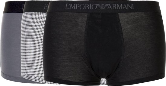 Emporio Armani Onderbroek - Maat L - Mannen - zwart/grijs/wit | bol.com