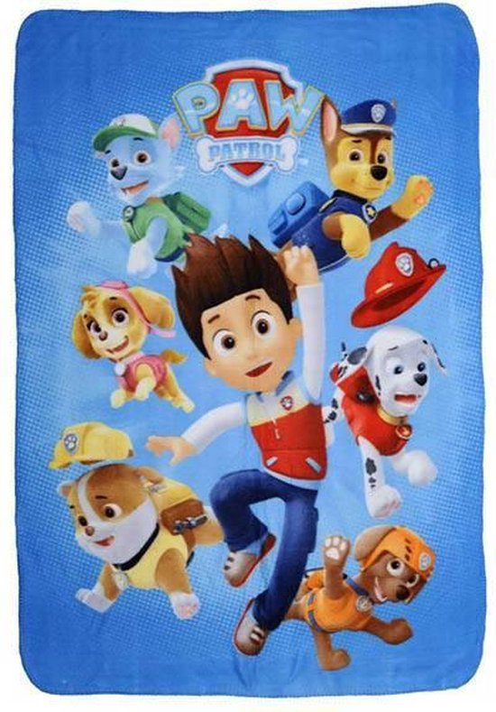 Paw Patrol Plaid Paradise 110x140 cm 100% Polyester