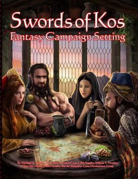 Swords of Kos Fantasy Campaign Setting - cover